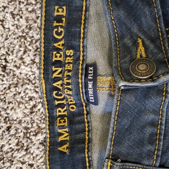 Men's American Eagle Slim Straight Jeans, 32 x 34 - Picture 4 of 11